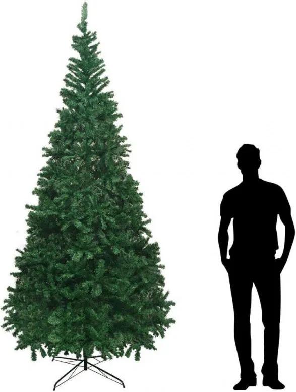 Brad de Crăciun XL 300 cm, verde, artificial