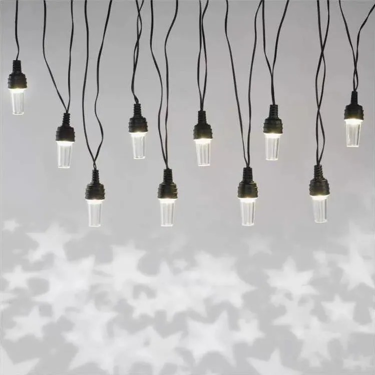 Instalație luminoasă LED de exterior pentru Crăciun 10xLED/9,5 m IP44 alb rece