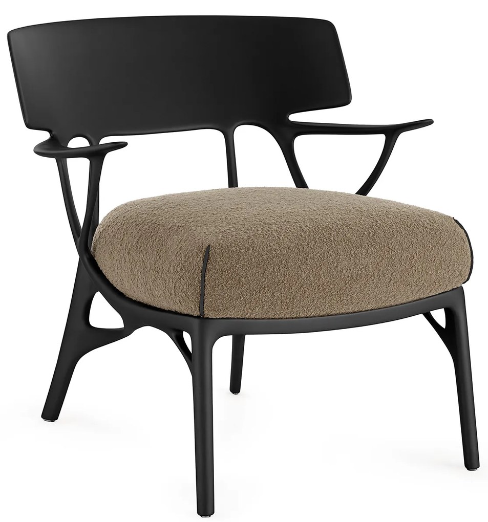 Scaun AI, variantă multiplă - Kartell Culoare: Negru / Gri