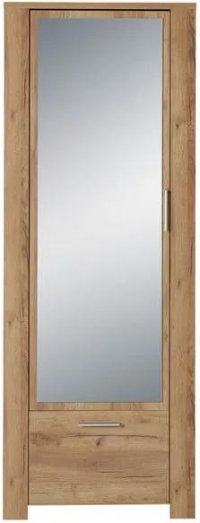Dulap cu oglindă, decor lemn de stejar Germania Castera