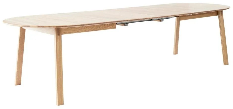Masă de dining în culoare naturală extensibilă din lemn de stejar 100x220 cm Amalfi – Hammel Furniture