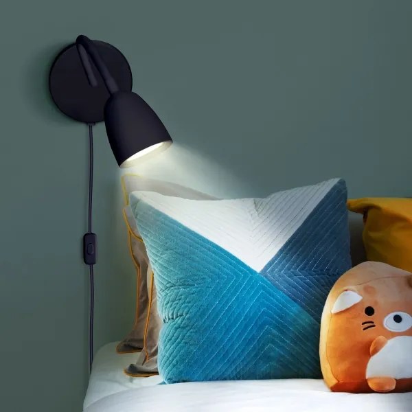 Veioză LED dimabilă Solight WO54-B LED/4W/230V negru