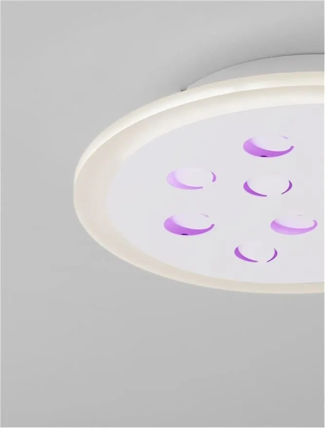 Plafoniera LED RGB si telecomanda ASTRAEUS 30cm