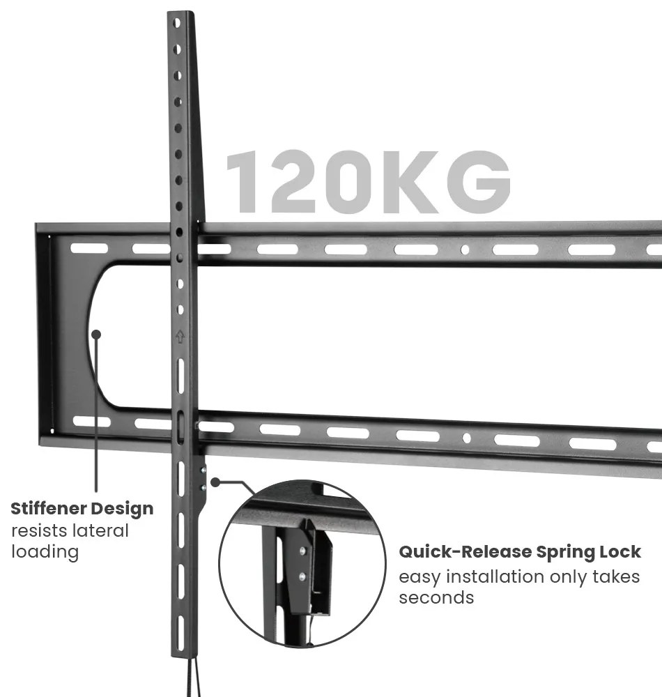 TV MOUNT SERIOUX TV7369F 60"-120" 120KG