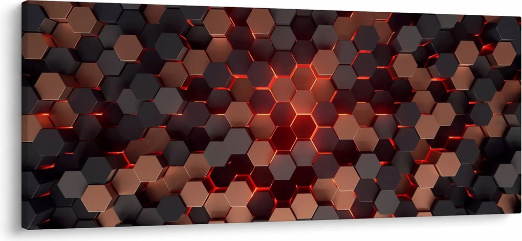 Tablou - Abstracția futuristă (120x50 cm)