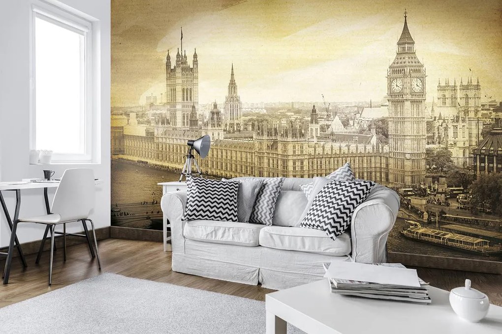 Fototapet - Westminter - Vintage (152,5x104 cm)