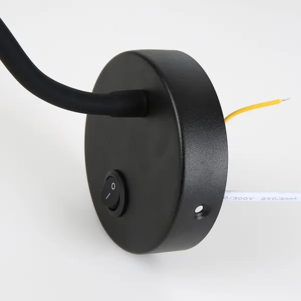 Lampă LED flexibilă de perete Brilagi MAYA LED/3W/230V 4000K negru