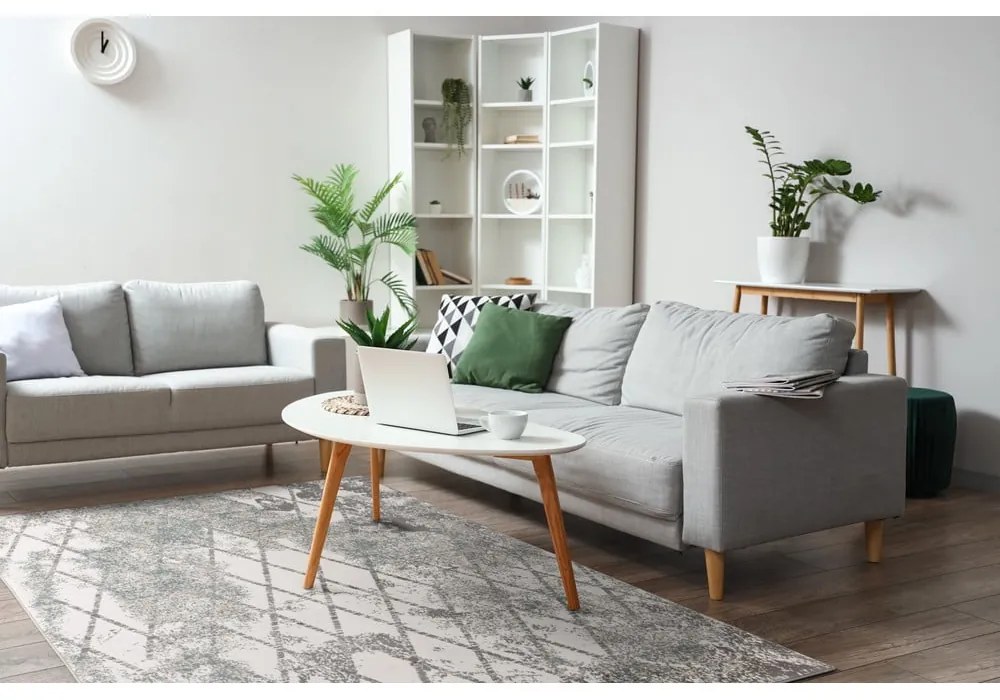 Covor gri 133x190 cm Sensi Gepi – FD