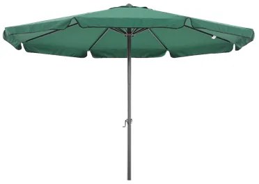 Umbrela de soare 3 x 2,40 m,sistem cu manivela Verde