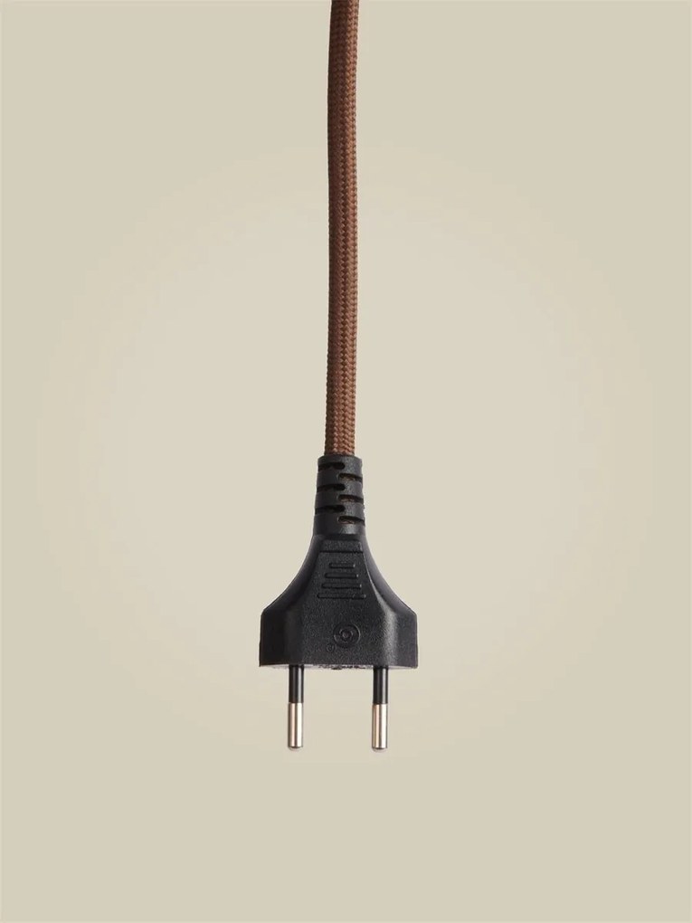 Lampa de masa LED din lemn de frasin maro Okinawa