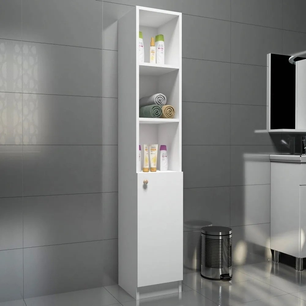 Dulap pentru baie White 30 x 170 cm