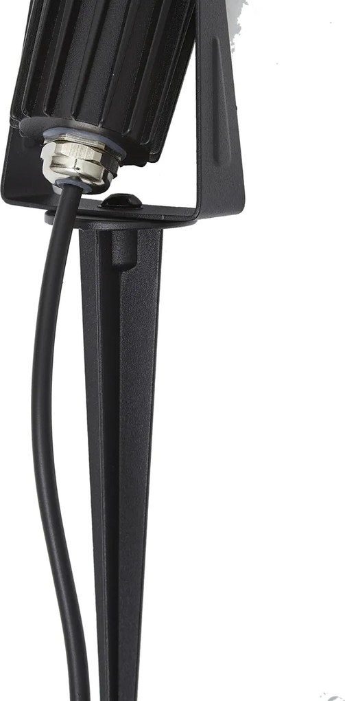 Spot modern de 12V negru cu LED inclus IP67 - Voltaire Pico