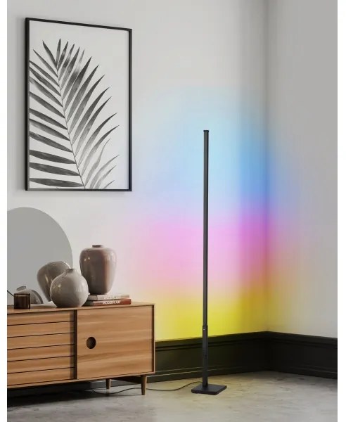 Lampadar LED RGB dimabil Eglo 75654 LED/13,5W/230V 2700-6500K + telecomandă