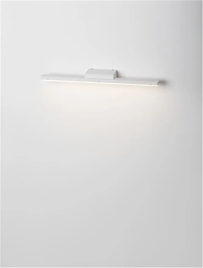 Aplica LED pentru baie cu protectie IP44 NYX alba