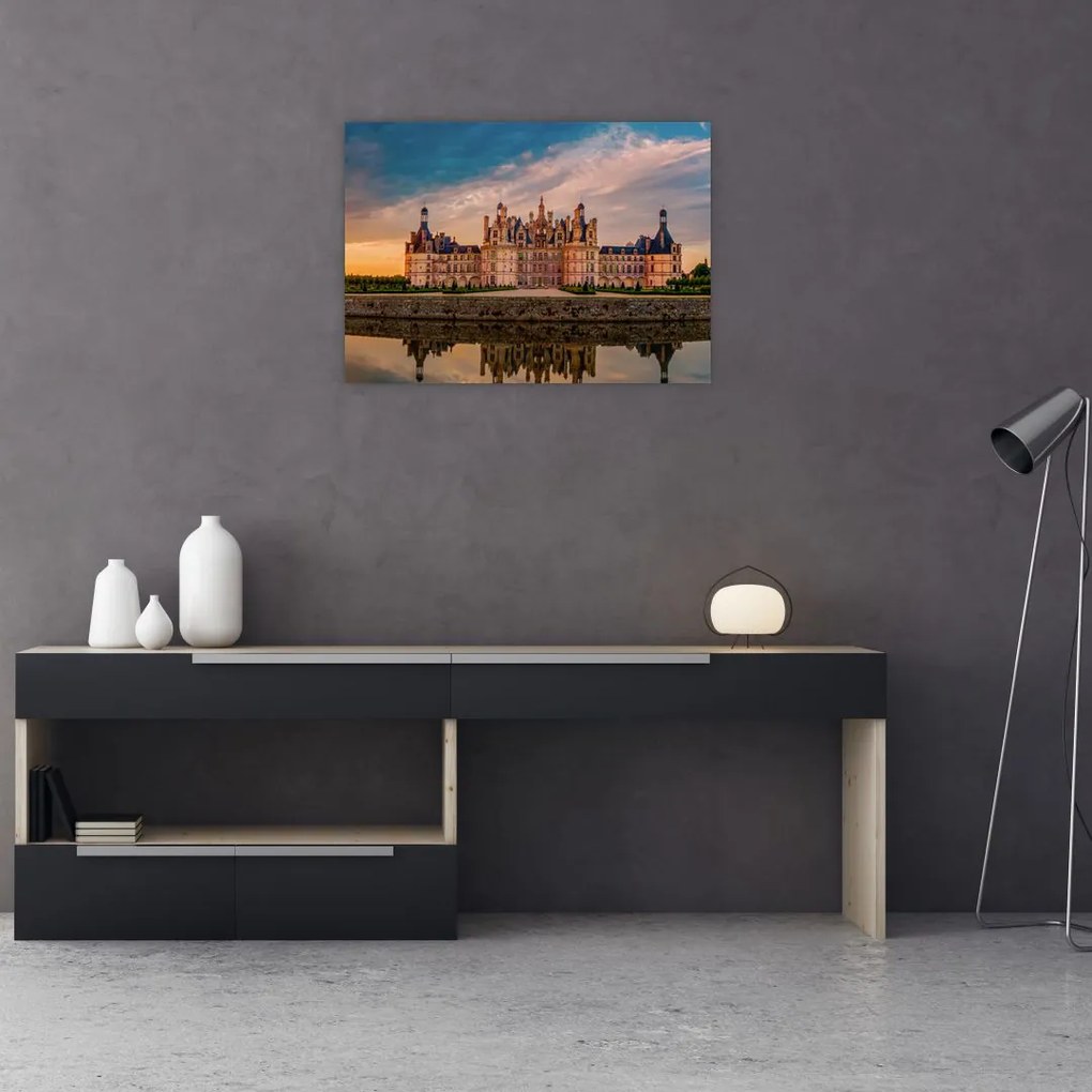 Tablou cu castel (70x50 cm)