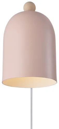 Spot de perete Nordlux GASTON 1xE27/15W/230V roz