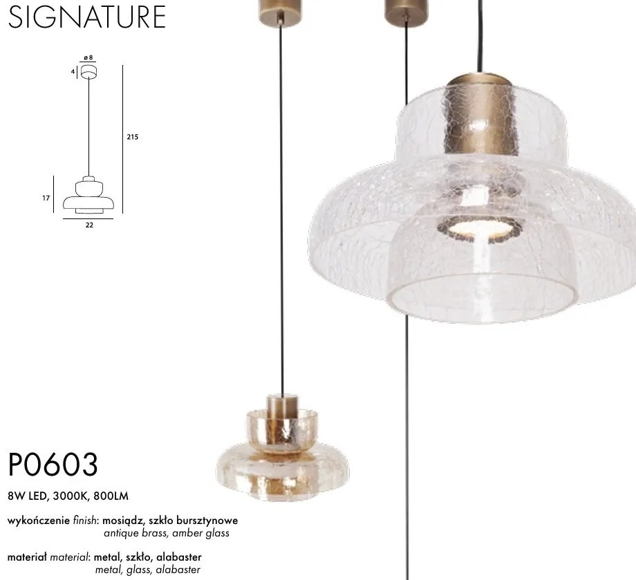 Lustra suspendata LED moderna Signature C