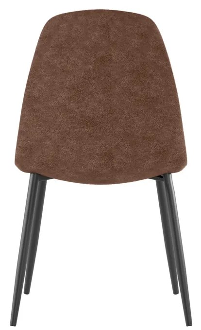 STONES Scaun din piele ecologică 44cm X 50cm H. 84cm | Aosom Romania