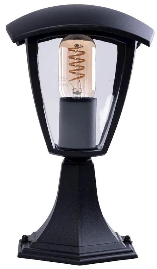 Lampă exterior FOX 1xE27/40W/230V IP44 negru