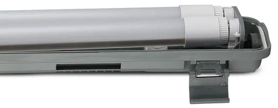 Corp de iluminat LED fluorescent T8 2xG13/22W/230V IP65 6400K 156 cm