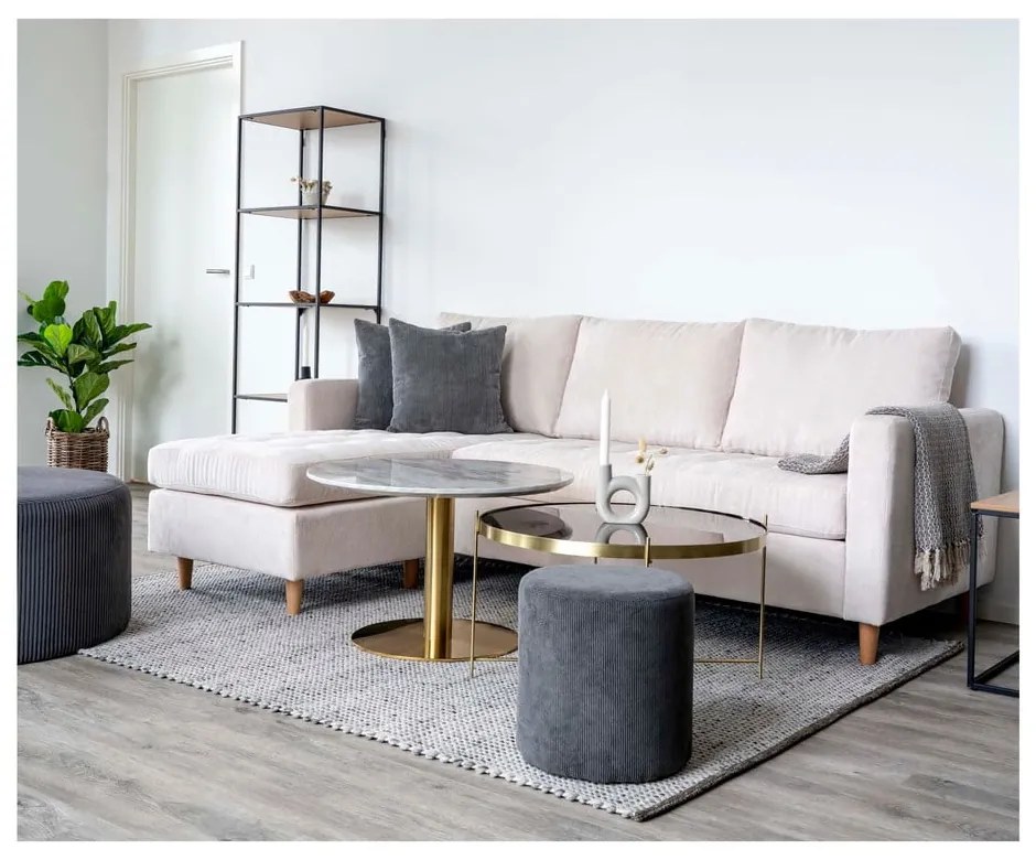 Bibliotecă cu aspect de lemn de stejar 51x170 cm Vita – House Nordic