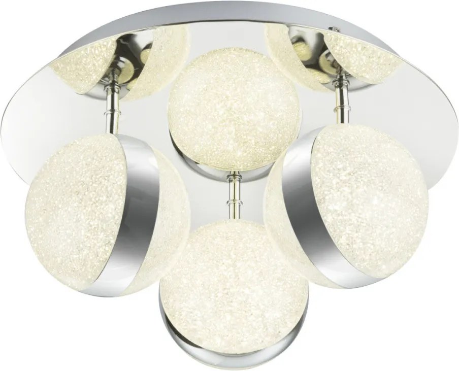Globo TOBIAS 56007-3 Plafoniere  crom   metal   LED - 3 x 10W   950 lm  4000 K  IP20   A+