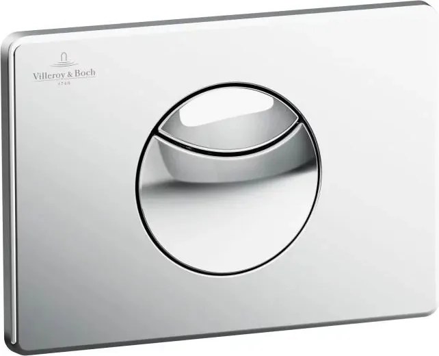 Clapeta de actionare Villeroy&Boch ViConnect crom lucios