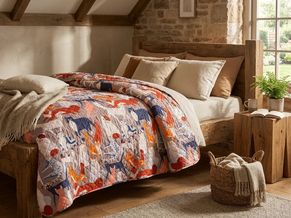 Cuvertura de pat CATMOSPHERE, colorat Dimensiune: 220 x 240 cm