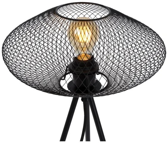 Lampă de masă MESH 1xE27/40W/230V neagră Lucide 21523/01/30