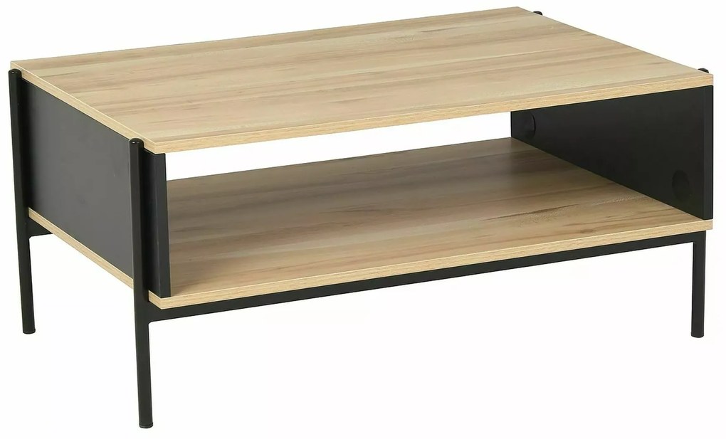 Masuta de cafea cu blat in decor stejar KARINA A 90x60