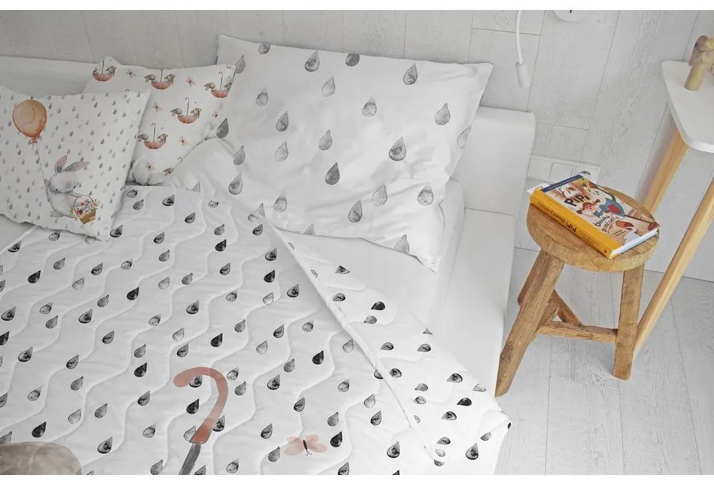 Set pilotă și față de pernă din bumbac satinat matlasat 140x200 cm – Butter Kings