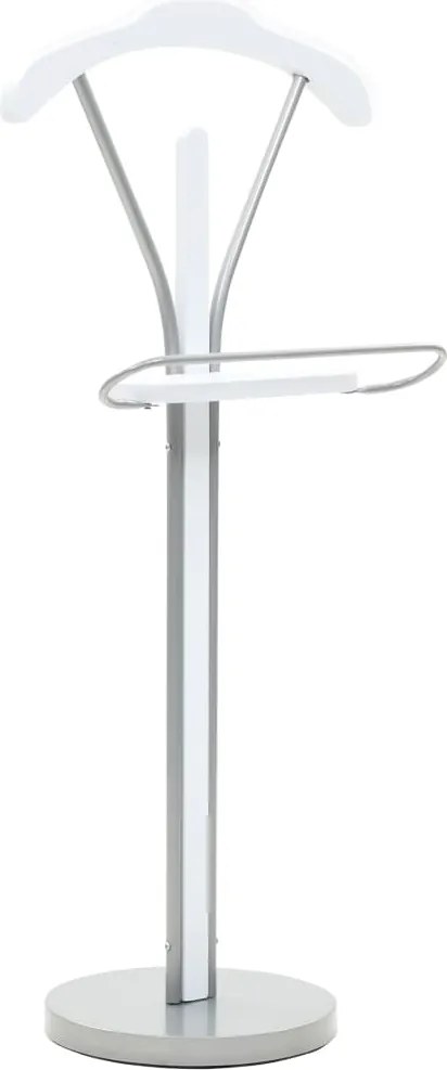 vidaXL Cuier pentru costum, 45 x 35 x 107 cm, alb