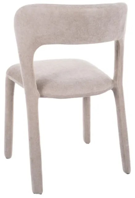 Scaun de bucatarie tapitat WIND, bej