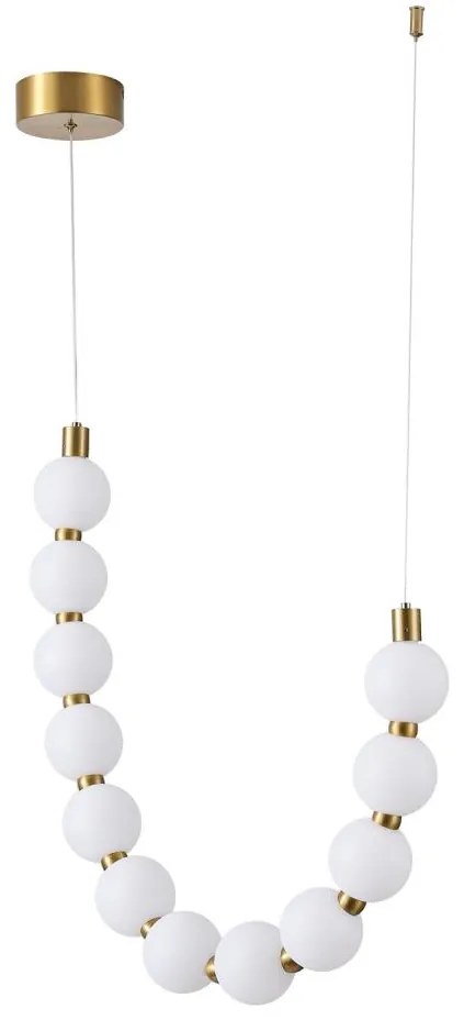 Lustră LED pe cablu LED/12W/230V 3000K