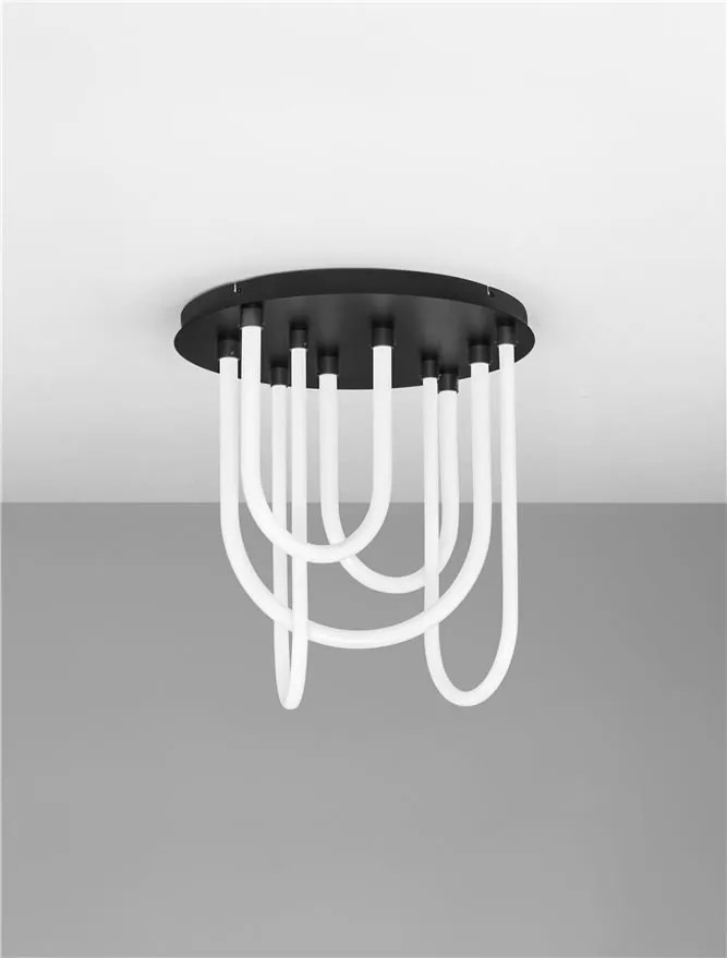 Lustra LED aplicata design decorativ TOPAZ