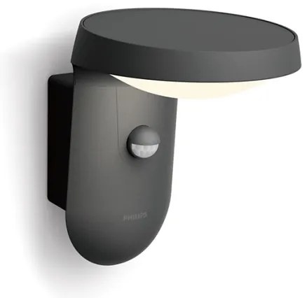Philips TYLA LED 9W 230V 4000K IP44 Aplica de perete exterior cu senzor