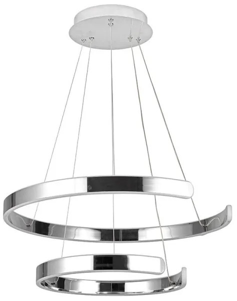 Lustră LED dimabilă pe cablu LED/120W/230V 3000-6500K + telecomandă