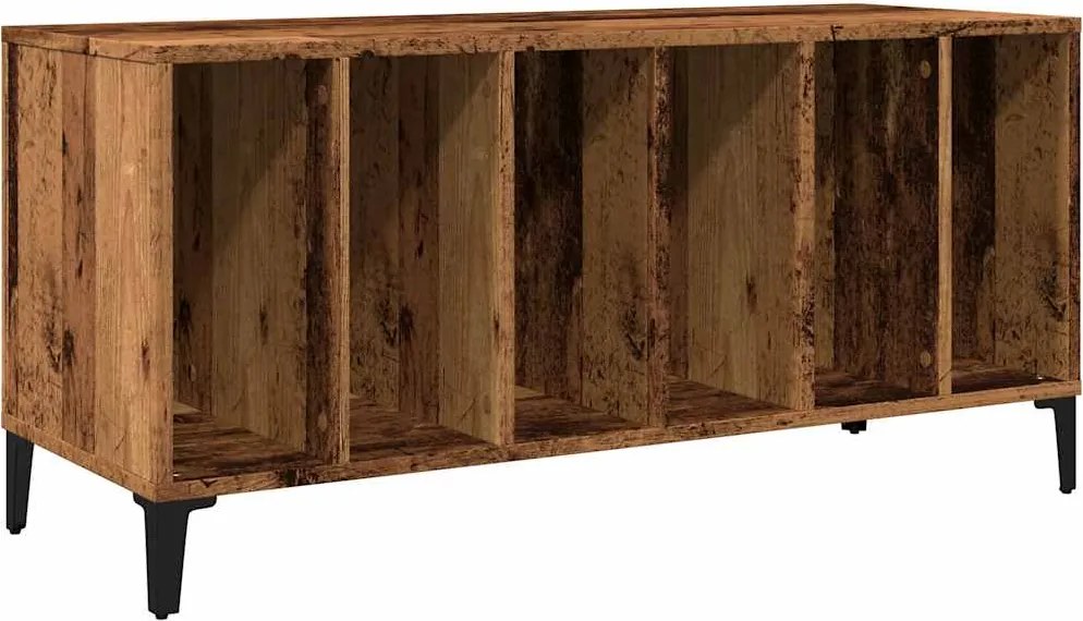 vidaXL Dulap discuri, lemn vechi, 100x38x48 cm, lemn prelucrat