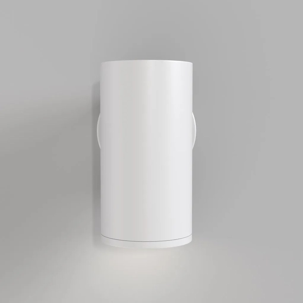 Aplica de perete design tehnic Focus S alb