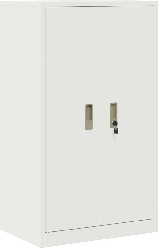 vidaXL Dulap de depozitare Alb 60 x 40 x 105 cm Oțel