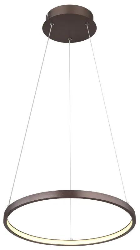 Lustra LED suspendata design modern Ralph cafea