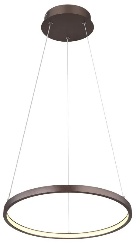 Lustra LED suspendata design modern Ralph cafea