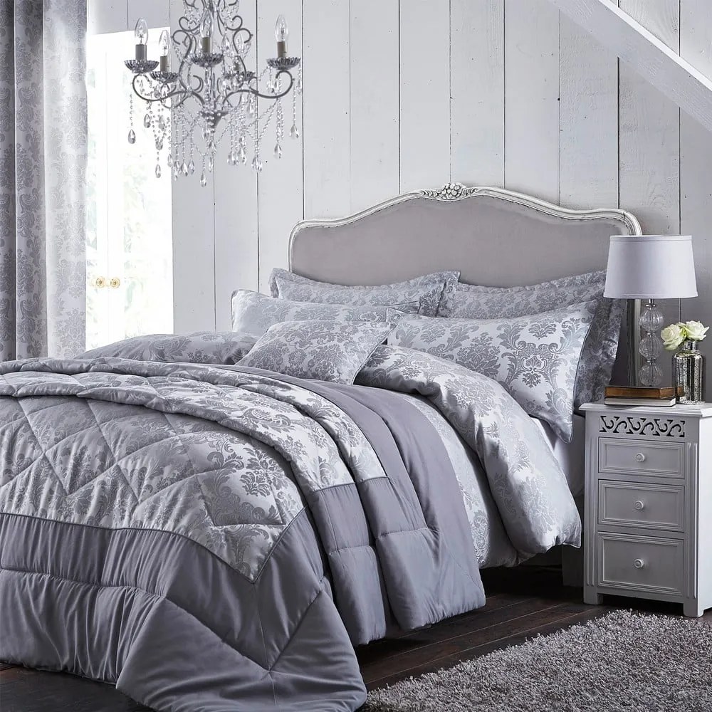 Fețe de pernă 2 buc. din damasc 50x75 cm Damask Jacquard – Catherine Lansfield