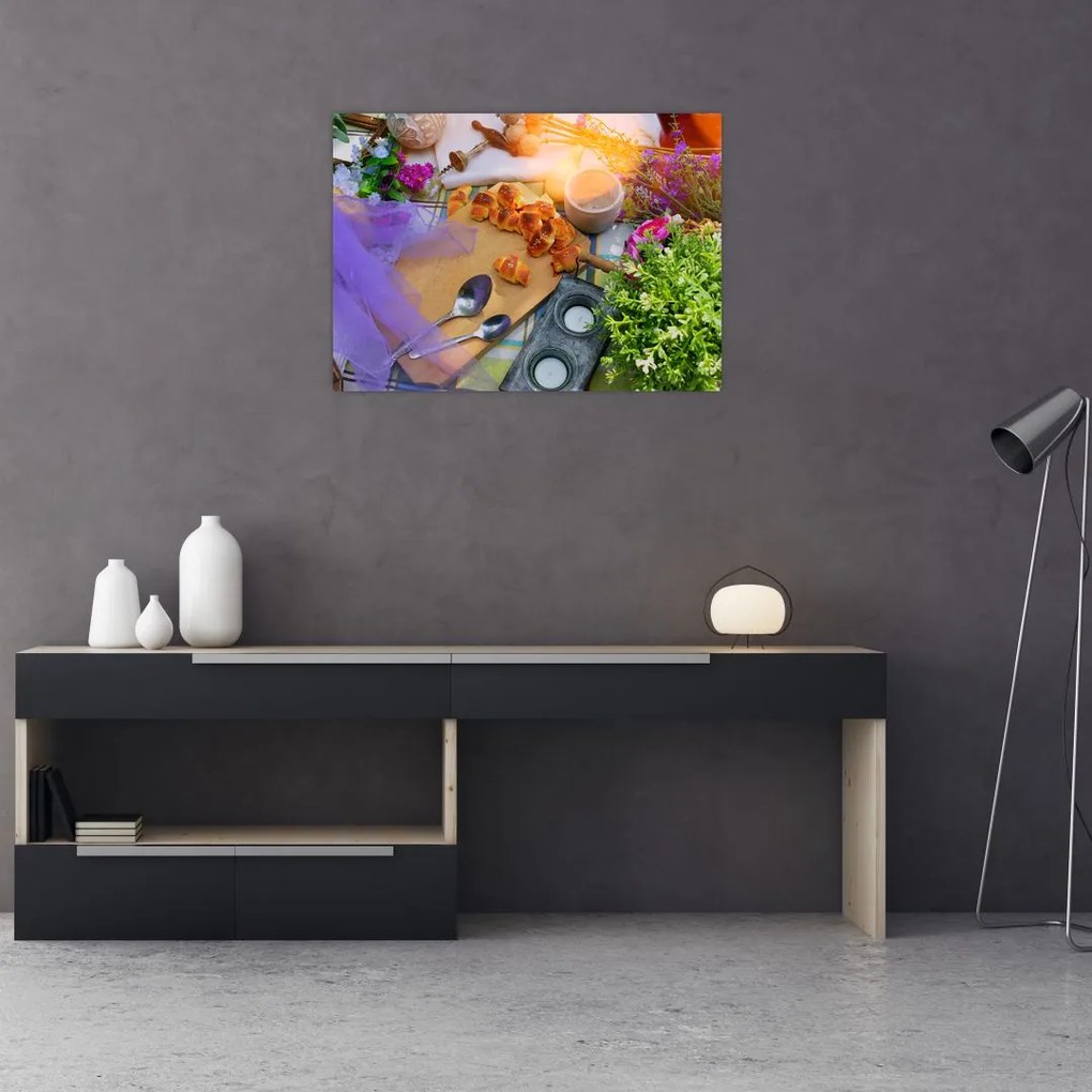 Tablou - picnic de vară (70x50 cm)