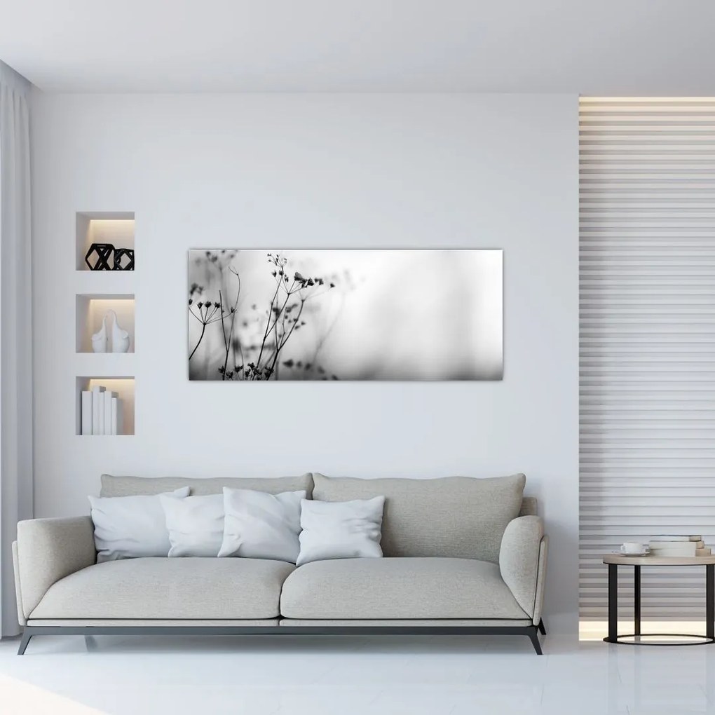 Tablou - Detailu florior de luncă (120x50 cm)