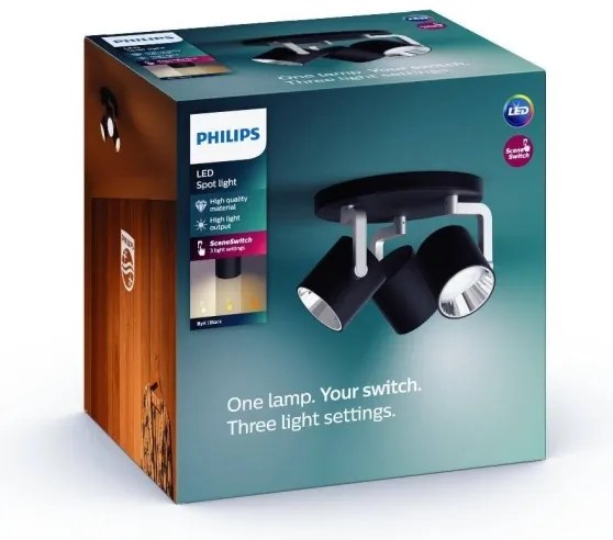 Spot LED dimabil Philips 50673/30/P0 BYRL 3xLED/4,5W/230V