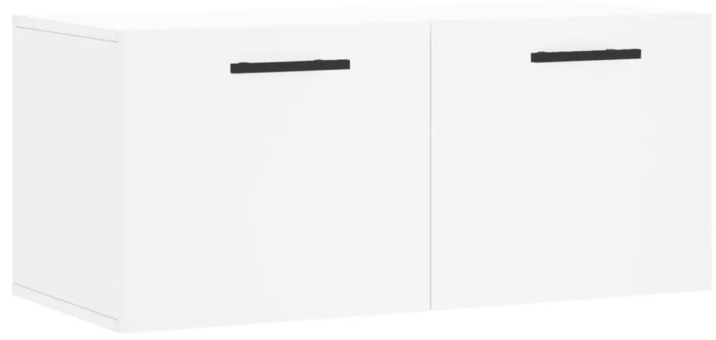 830100 vidaXL Dulap de perete, alb, 80x36,5x35 cm, lemn compozit