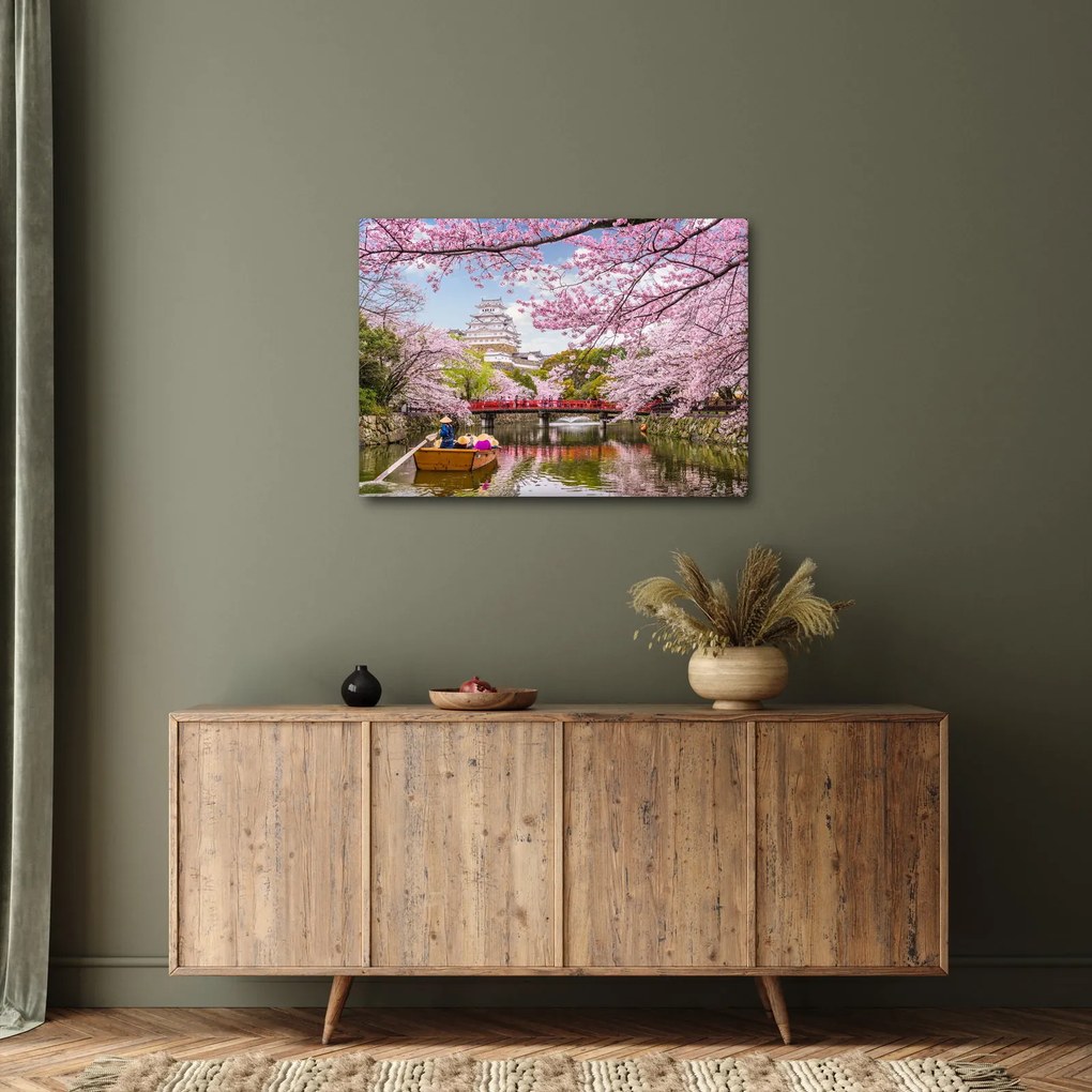 Tablou cu cireș japonez (70x50 cm)