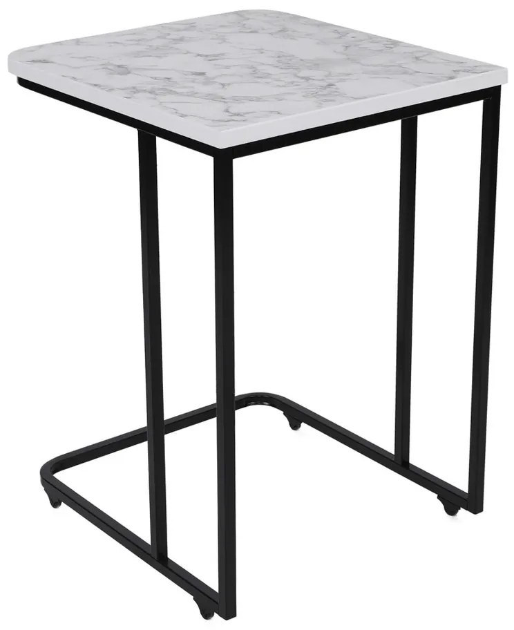 Metal Zigon masă pliabilă, 3 buc