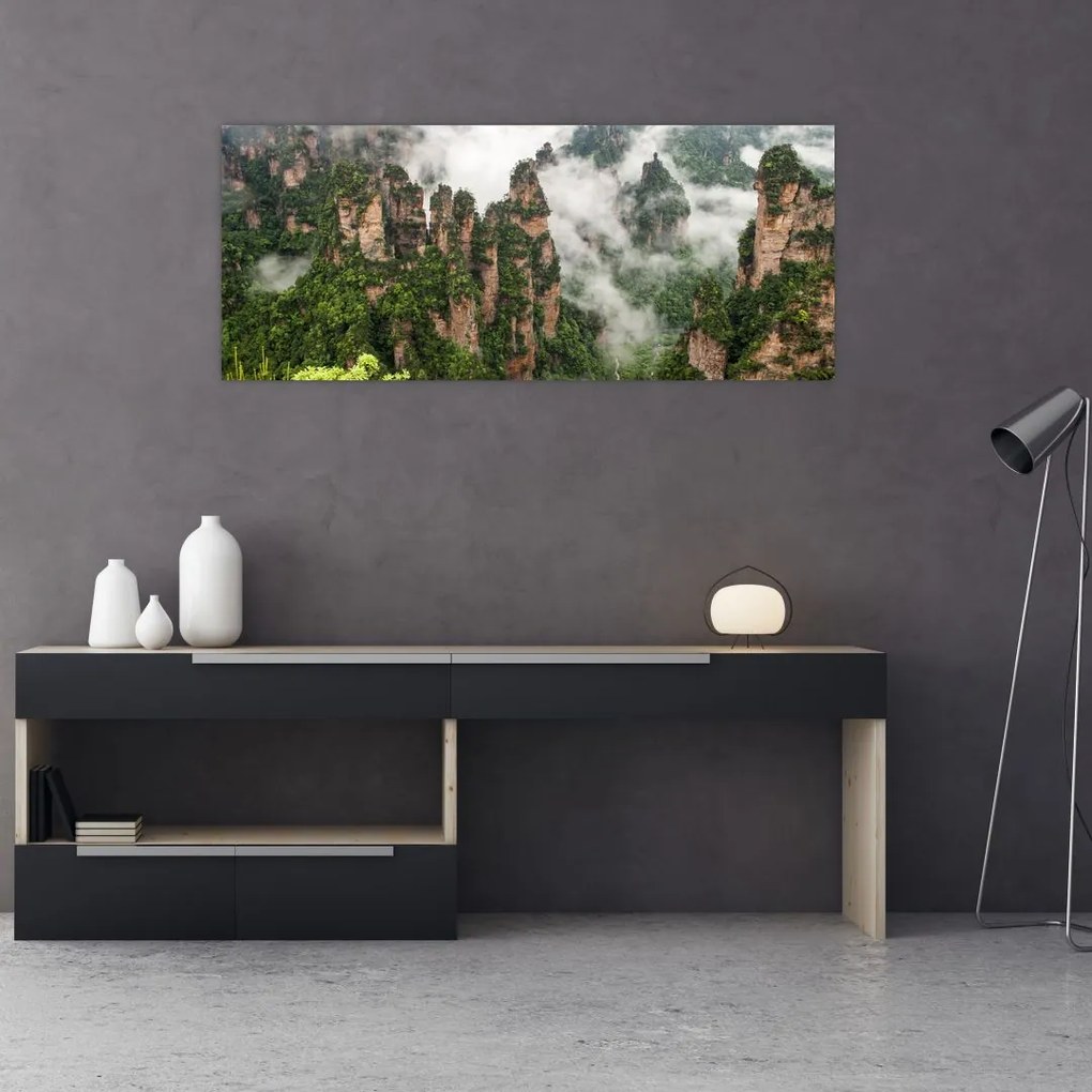 Tablou - Parcul Național Zhangjiajie, China (120x50 cm)